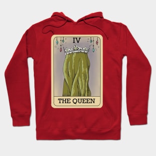 Bad Translated Tarot Card - The Queen Hoodie